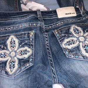 Boot Cut, Blingy, Grace in LA Jeans